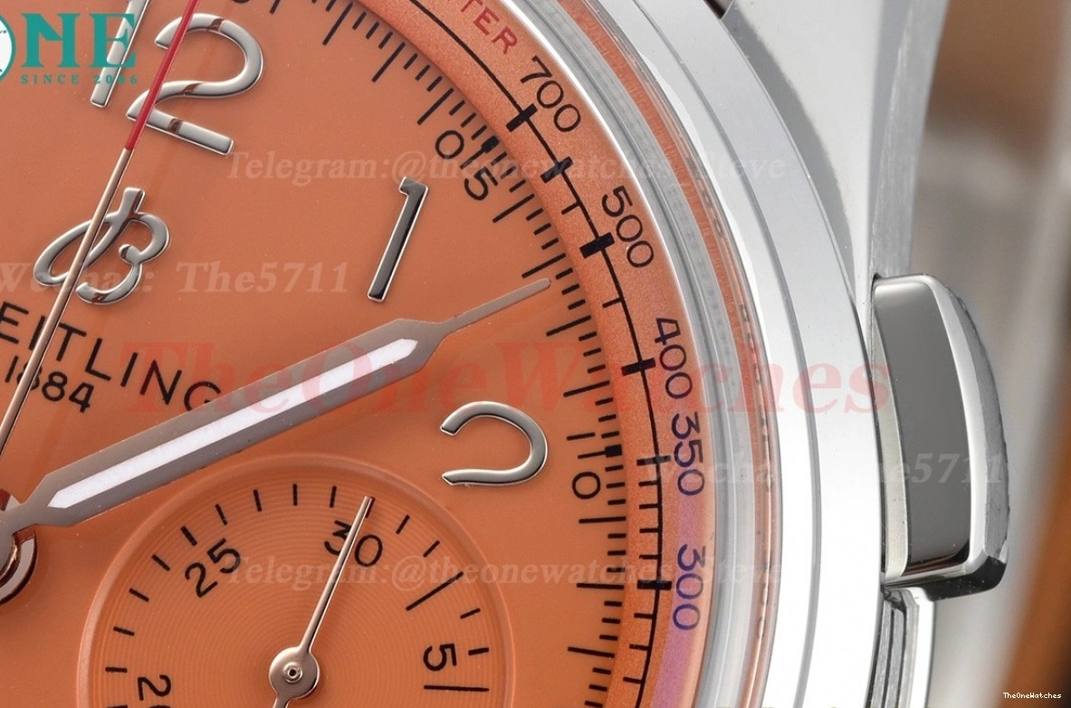 Brown Chronograph Mod B01 Premier SS LE A7750 V2 42mm Reddish Dial BLSF 0330